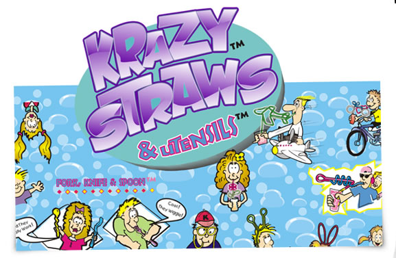 Fun-Time International - Krazy Straws & Utensils